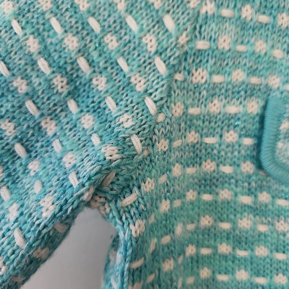 Lilly Pulitzer Seafoam Green Tweed-Style Cardigan Jacket. FINAL PRICE!!! - Picture 8 of 12